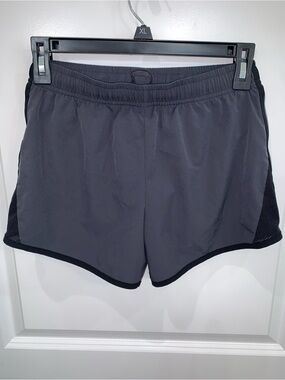 bcg Girls Dark Gray Athletic Running Shorts
